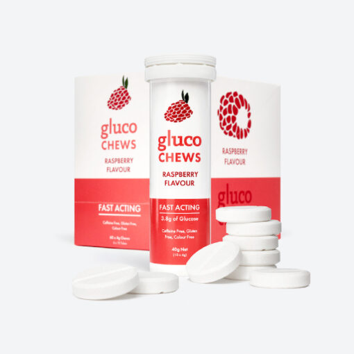 Glucology Fast Acting Glucochews | Raspberry 10Tab - Image 3