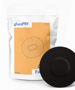 Glucology CGM Patches - Black ( Libre/Dexcom/Medtronic )