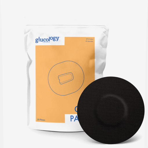 Glucology CGM Patches - Black ( Libre/Dexcom/Medtronic )