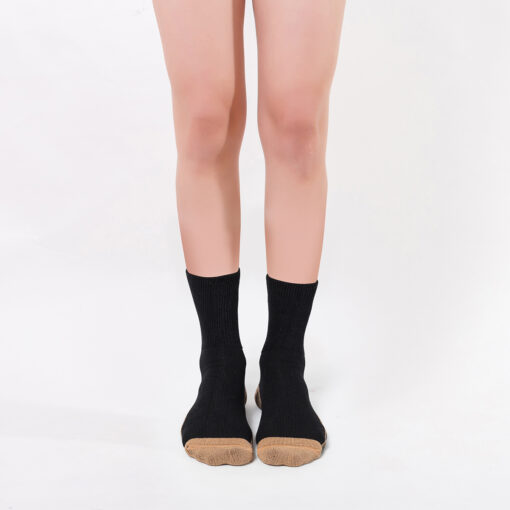 Glucology Diabetes Copper Based Classic Socks | Black | Size 36 - 41